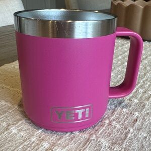 YETI prickly pear limited edition Pink Insulated Mug with Handle